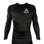 Palm Beach Jiu-Jitsu Club All Black Custom Rash Guards Long Sleeves #8063 A 