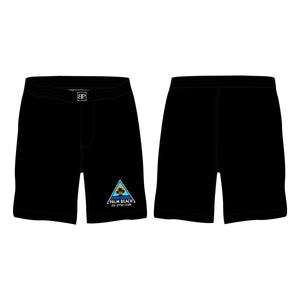 Palm Beach Jiu-Jitsu Club All Black Custom Shorts #8063 A 