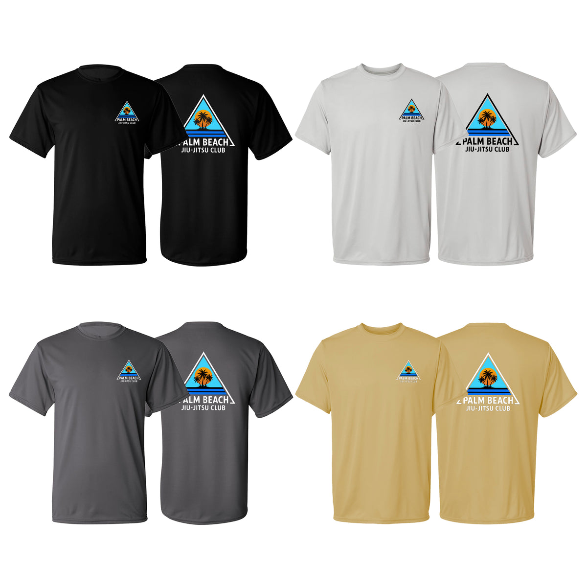 Palm Beach Jiu-Jitsu Club Academy Dry Fit Shirts #8063 A 
