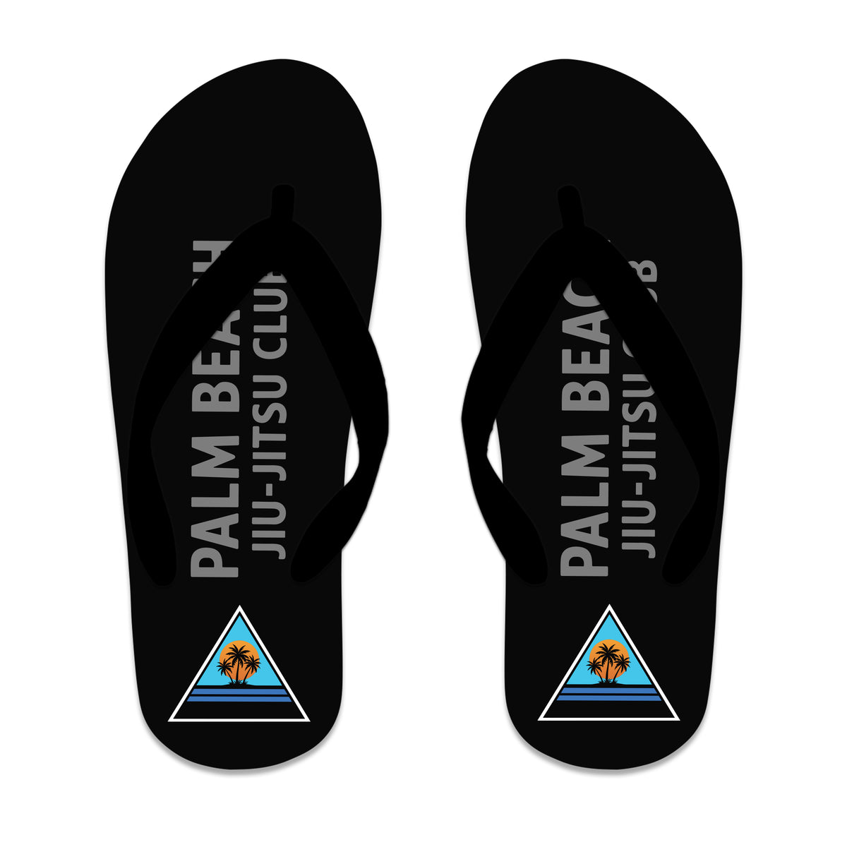 Palm Beach Jiu-Jitsu Club Academy Flip Flops #8063 A