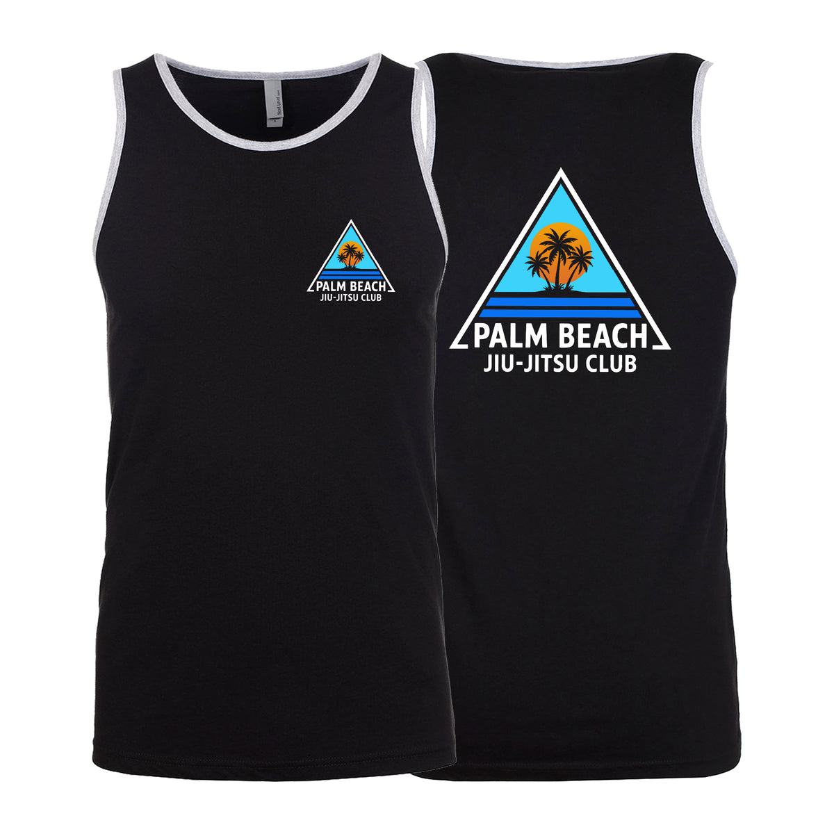 Palm Beach Jiu-Jitsu Club Next Level Tank Tops #8063 A 