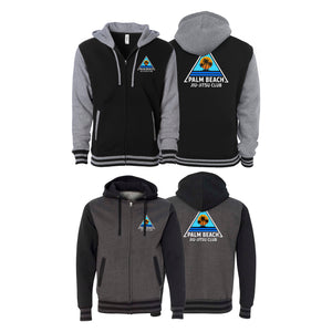 Palm Beach Jiu-Jitsu Club Academy Varsity Zip-Up Hoodies #8063 A 