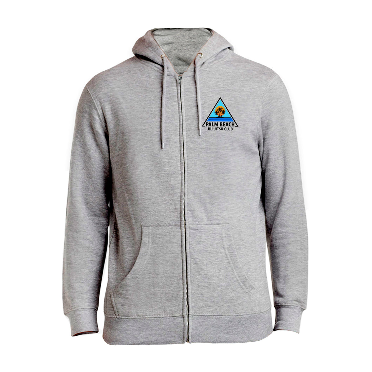 Palm Beach Jiu-Jitsu Club Academy Zip-Up Hoodies #8063 A 