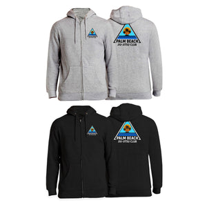 Palm Beach Jiu-Jitsu Club Academy Zip-Up Hoodies #8063 A 