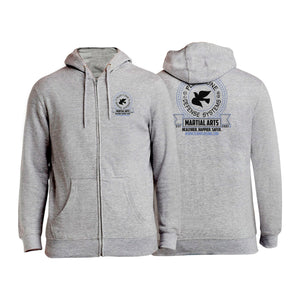 Plus One Defense Systems Academy Zip-Up Hoodies #8064 D