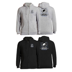 Plus One Defense Systems Academy Zip-Up Hoodies #8064 D