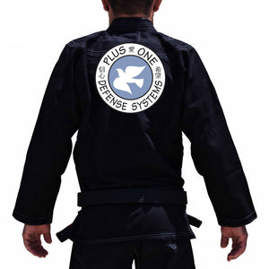 Plus One Defense Systems Academy Adults Gi - Black #624 A