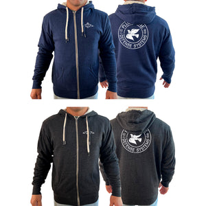 Plus One Defense Systems Academy Sherpa Lined Zip-Up Hoodie #8064 C