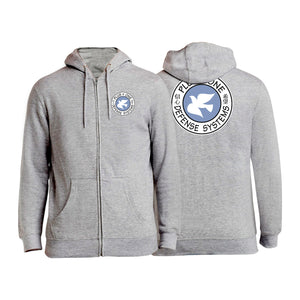 Plus One Defense Systems Academy Zip-Up Hoodies #8064 A