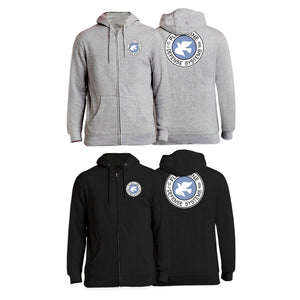 Plus One Defense Systems Academy Zip-Up Hoodies #8064 A