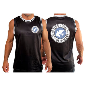 Plus One Defense Systems Academy Basketball Jerseys #8064 A