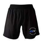 Bowerhouse MMA All Black Custom Shorts 2.0 #8065 A