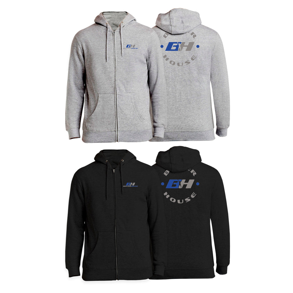 Bowerhouse MMA Academy Zip-Up Hoodies #8065 B