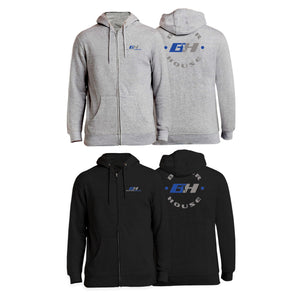 Bowerhouse MMA Academy Zip-Up Hoodies #8065 B