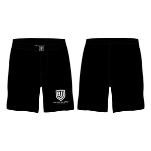 Battles Jiu Jitsu All Black Custom Shorts #8066 A