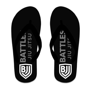 Battles Jiu Jitsu Academy Flip Flops #8066 A