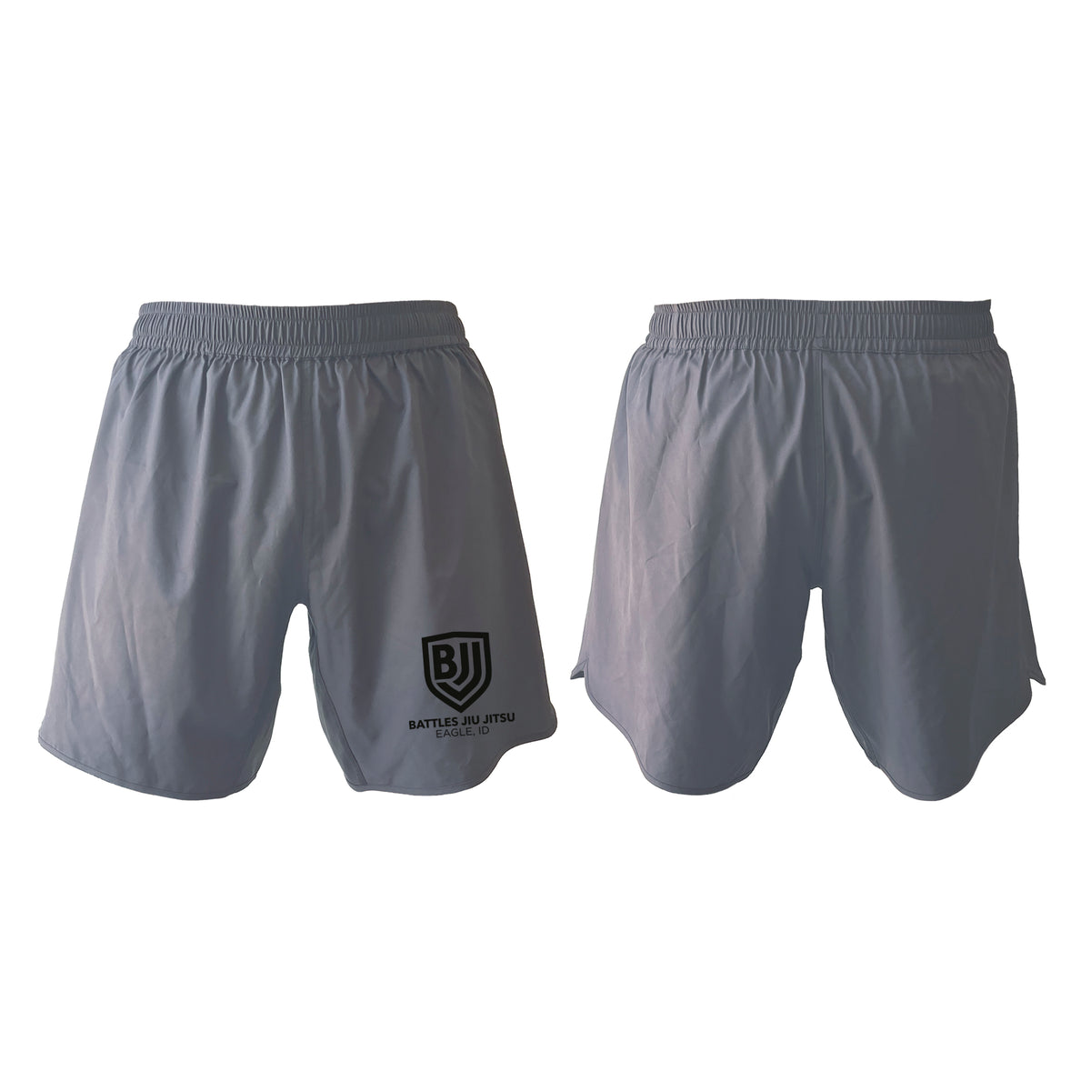 Battles Jiu Jitsu Custom Grey Shorts 2.0 #8066 A