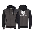 Battles Jiu Jitsu Academy Varsity Zip-Up Hoodies #8066 B