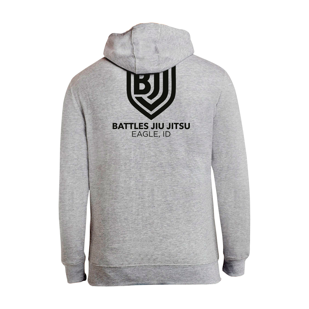Battles Jiu Jitsu Academy Zip-Up Hoodies #8066 B