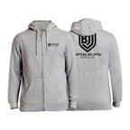 Battles Jiu Jitsu Academy Zip-Up Hoodies #8066 B