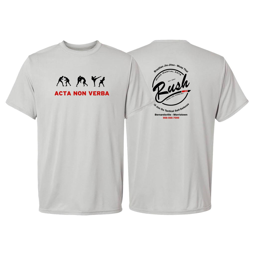 Rush Mixed Martial Arts Academy Dry Fit Shirts #8068 A
