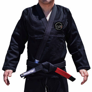 Rush Mixed Martial Arts Academy Gi - Black and Blue #335 A