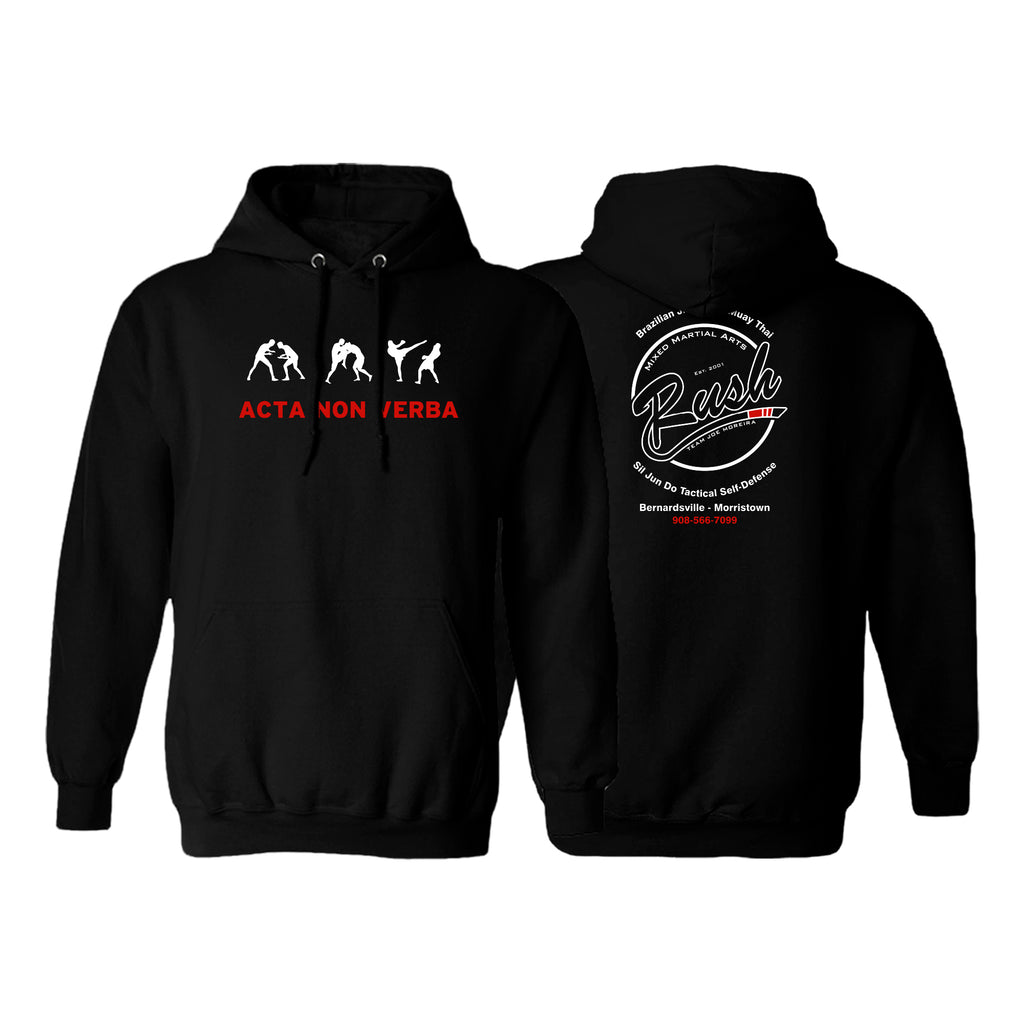 Rush Mixed Martial Arts Academy Sweater Hoodie #8068 A