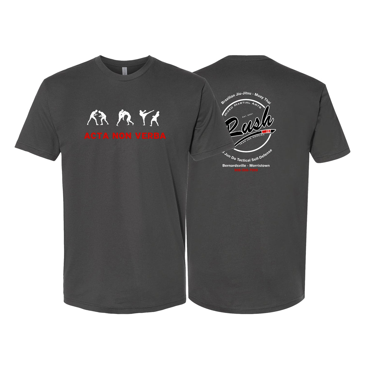Rush Mixed Martial Arts Next Level Adult Shirts #8068 A