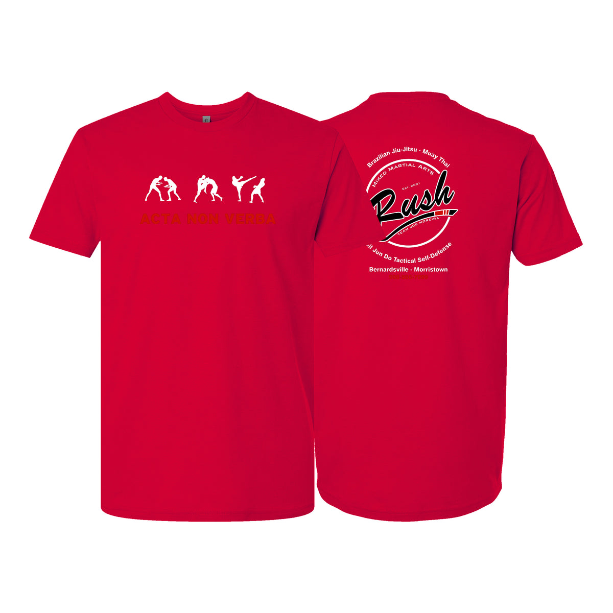 Rush Mixed Martial Arts Next Level Adult Shirts #8068 A