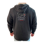 Rush Mixed Martial Arts Academy Sherpa Lined Zip-Up Hoodie #8068 B