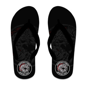 American Legacy Martial Arts Academy Flip Flops #8069 A