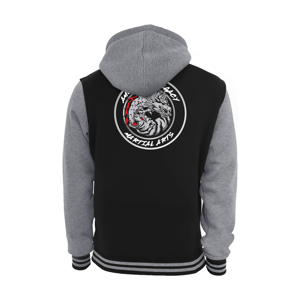 American Legacy Martial Arts Academy Varsity Zip-Up Hoodies #8069 C