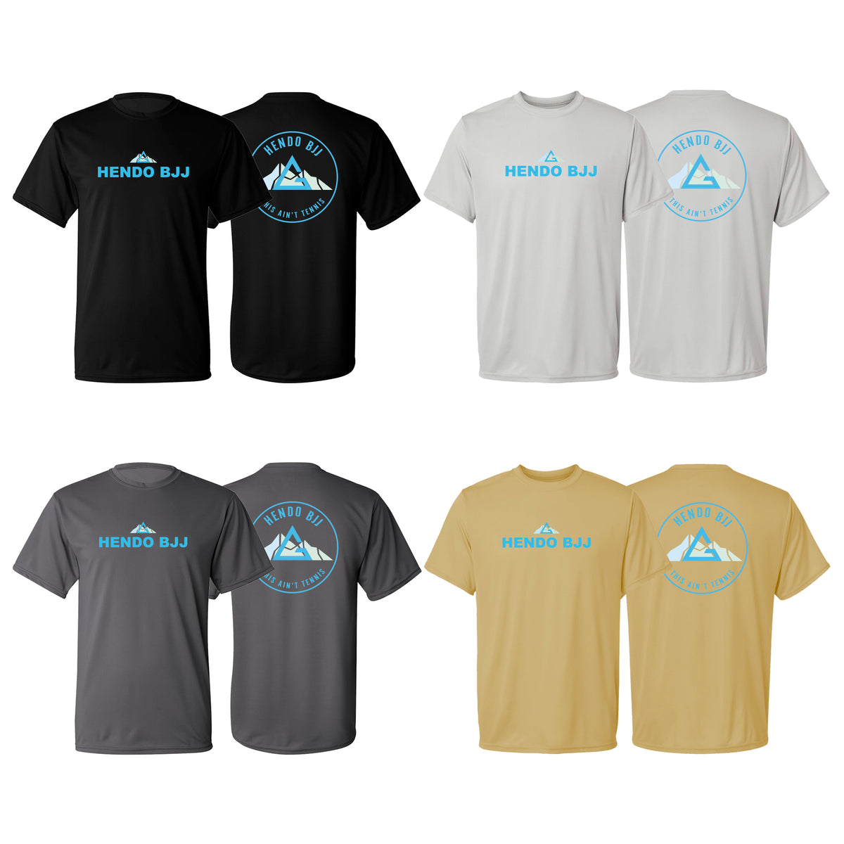 Hendo Brazilian Jiu Jitsu Academy Dry Fit Shirts #8070 A