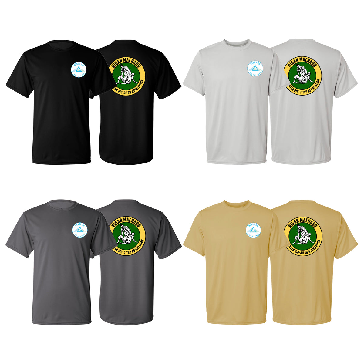 Hendo Brazilian Jiu Jitsu Academy Dry Fit Shirts #8070 B
