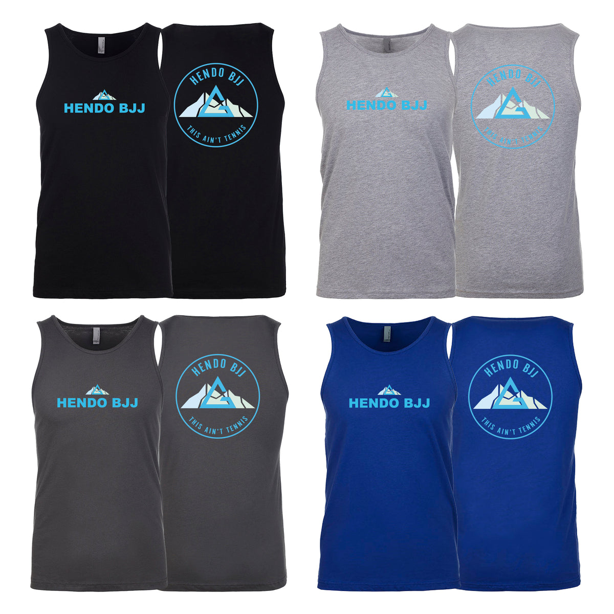 Hendo Brazilian Jiu Jitsu Next Level Tank Tops #8070 A