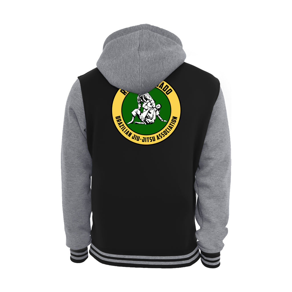 Hendo Brazilian Jiu Jitsu Academy Varsity Zip-Up Hoodies #8070 B
