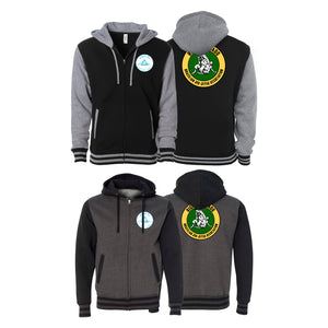 Hendo Brazilian Jiu Jitsu Academy Varsity Zip-Up Hoodies #8070 B
