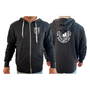 Juggernaut MMA Academy Sherpa Lined Zip-Up Hoodie #8071 A