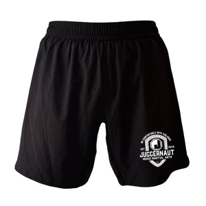 Juggernaut MMA All Black Shorts 2.0 #8071 D