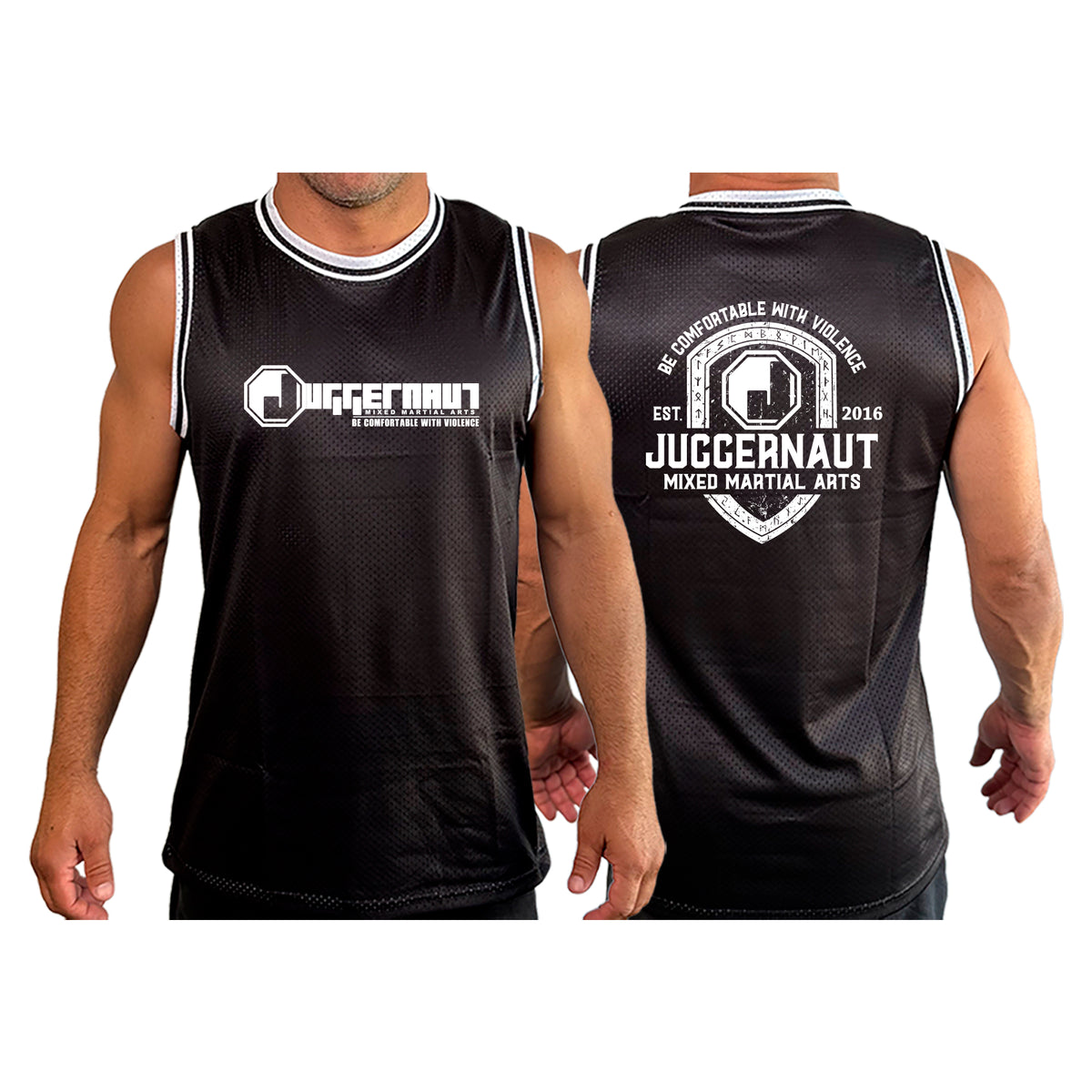 Juggernaut MMA Basketball Jerseys #8071 D