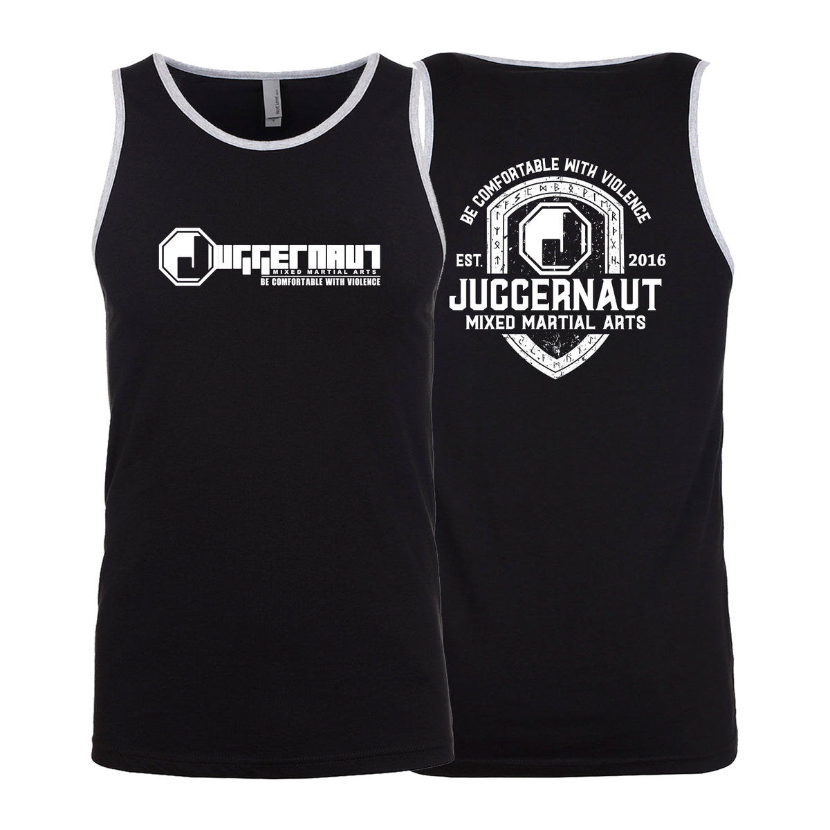 Juggernaut MMA Next Level Tank Tops #8071 D