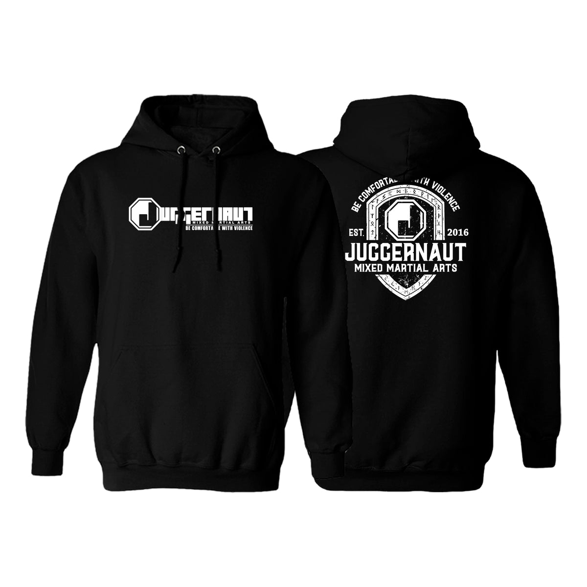 Juggernaut MMA Academy Sweater Hoodie #8071 D