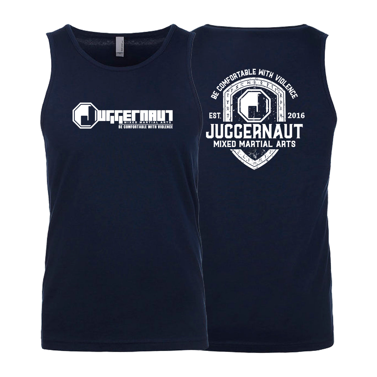 Juggernaut MMA Next Level Tank Tops #8071 D