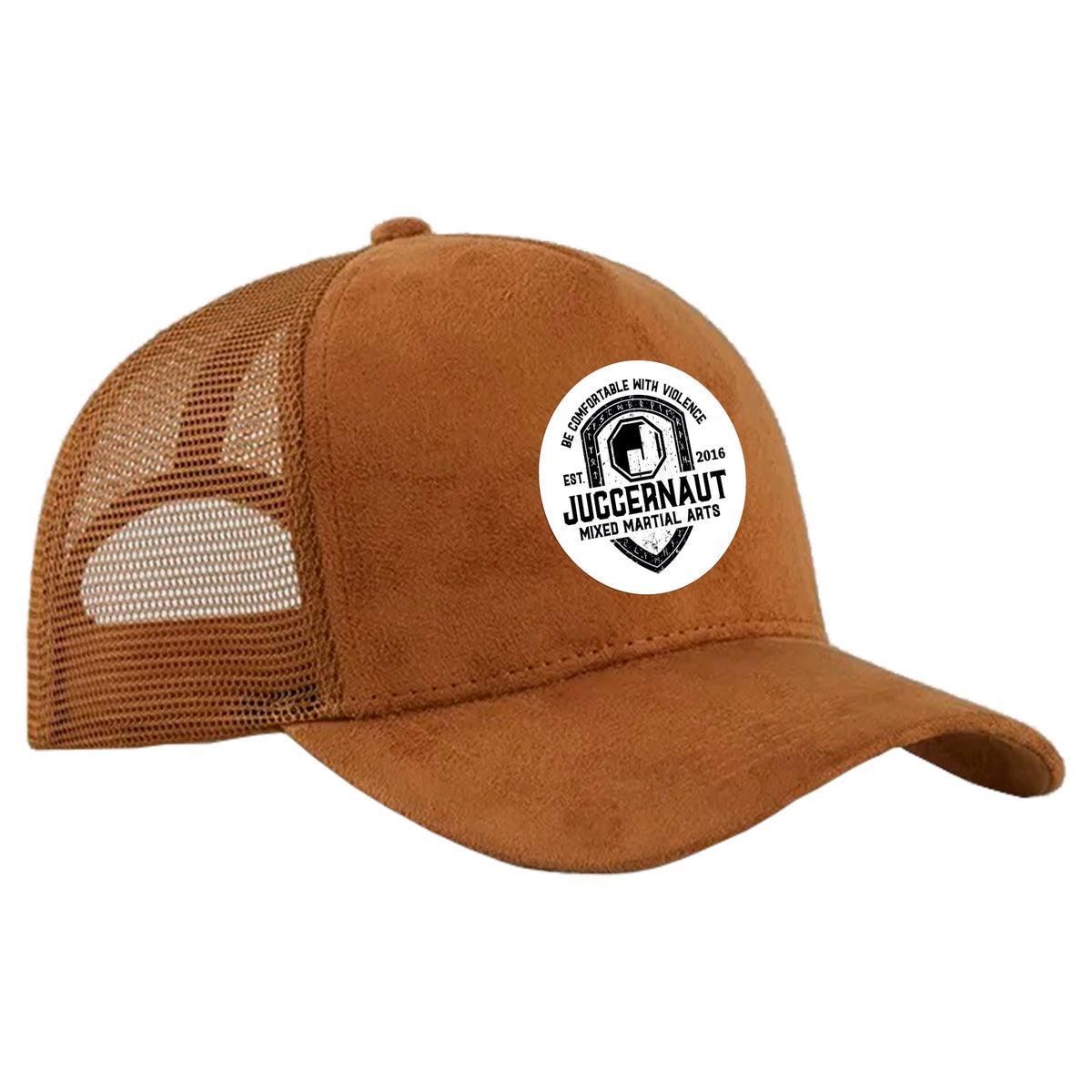 Juggernaut MMA Suede Trucker Hat #8071 D