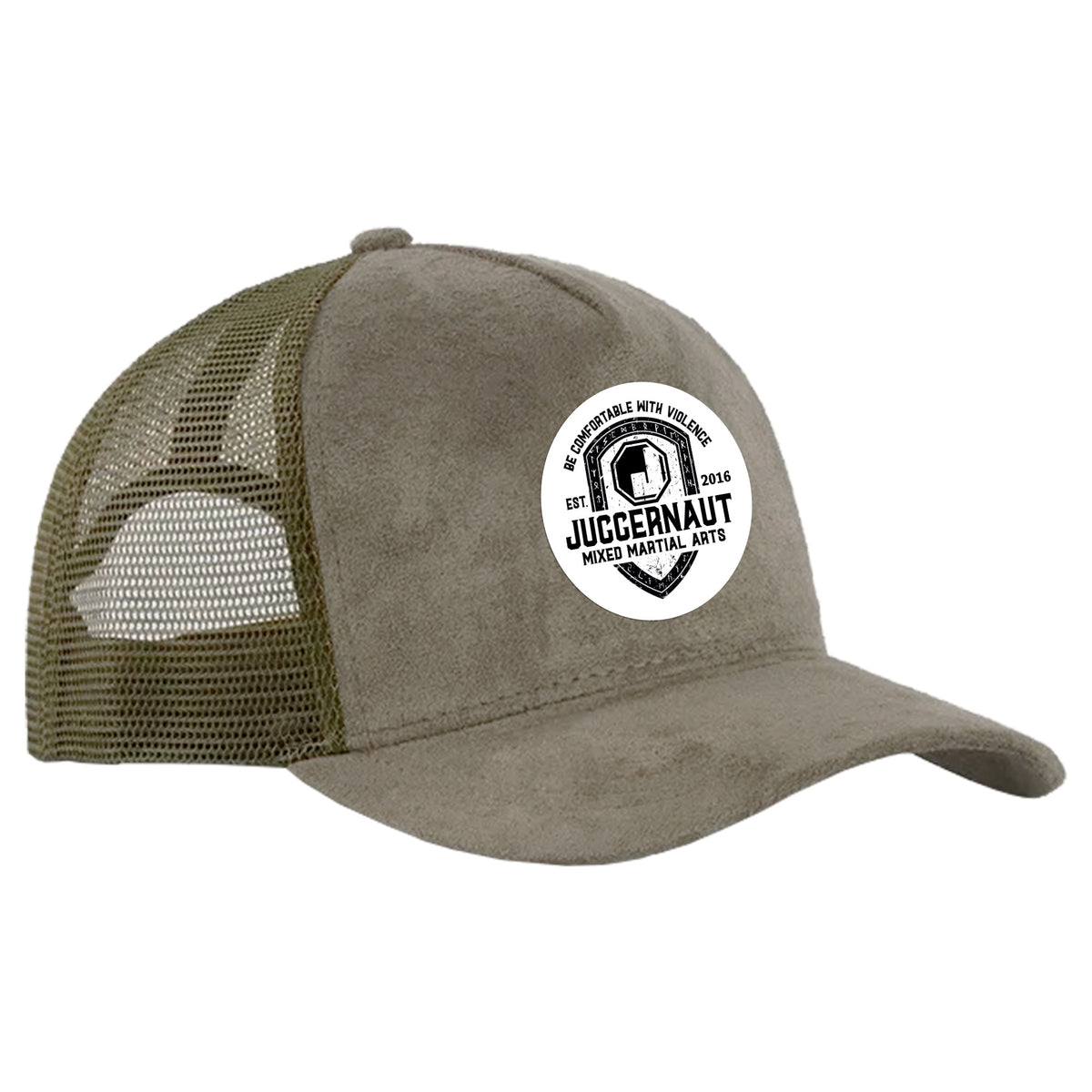 Juggernaut MMA Suede Trucker Hat #8071 D