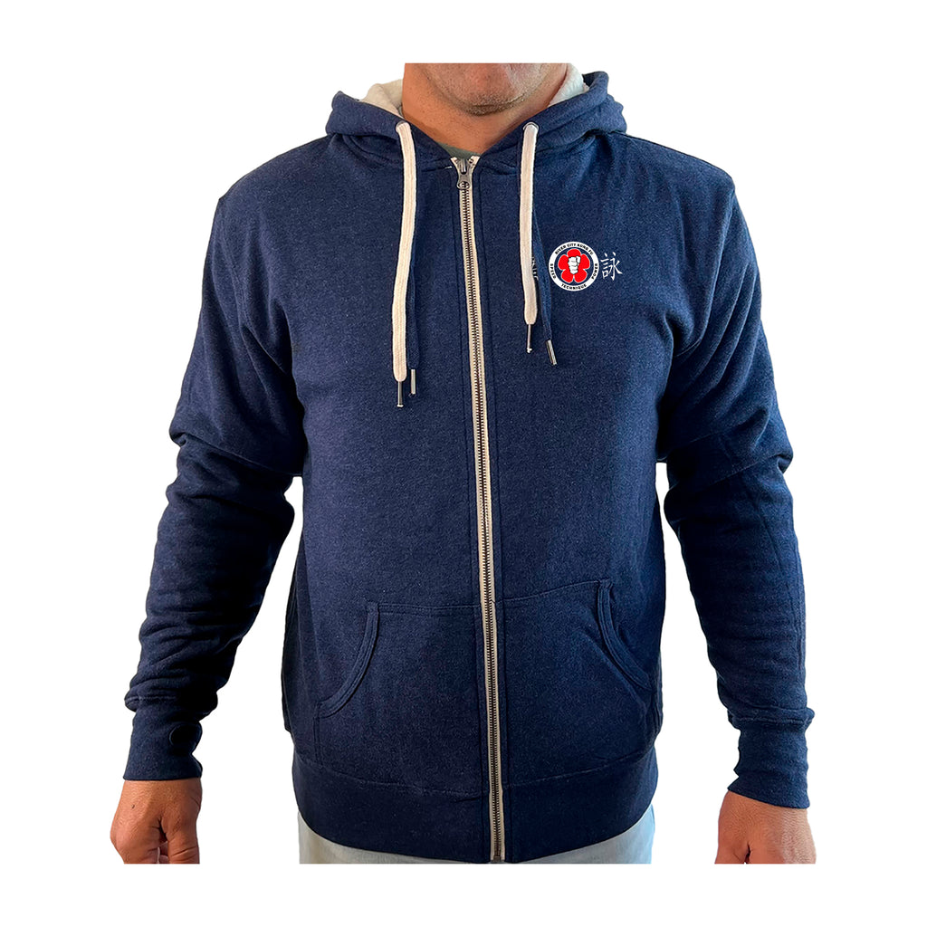 River City Kung Fu Academy Sherpa Lined Zip-Up Hoodie #8072 A