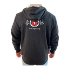 River City Kung Fu Academy Sherpa Lined Zip-Up Hoodie #8072 A