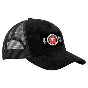 River City Kung Fu Suede Trucker Hat #8072 A