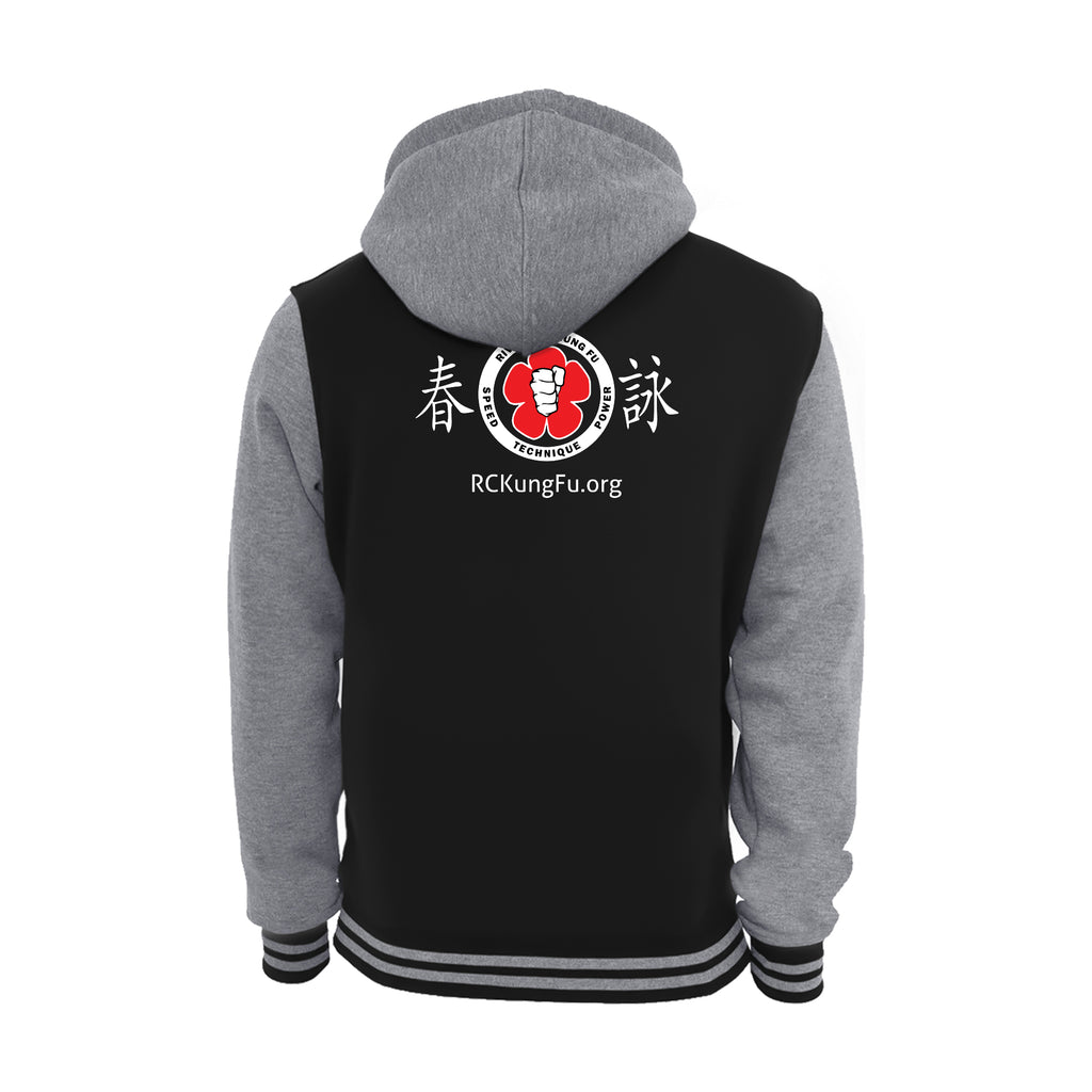 River City Kung Fu Academy Varsity Zip-Up Hoodies #8072 A