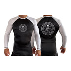 Razzano Academy LLC All Black Ranked Long Sleeve Rash Guards #8073 A